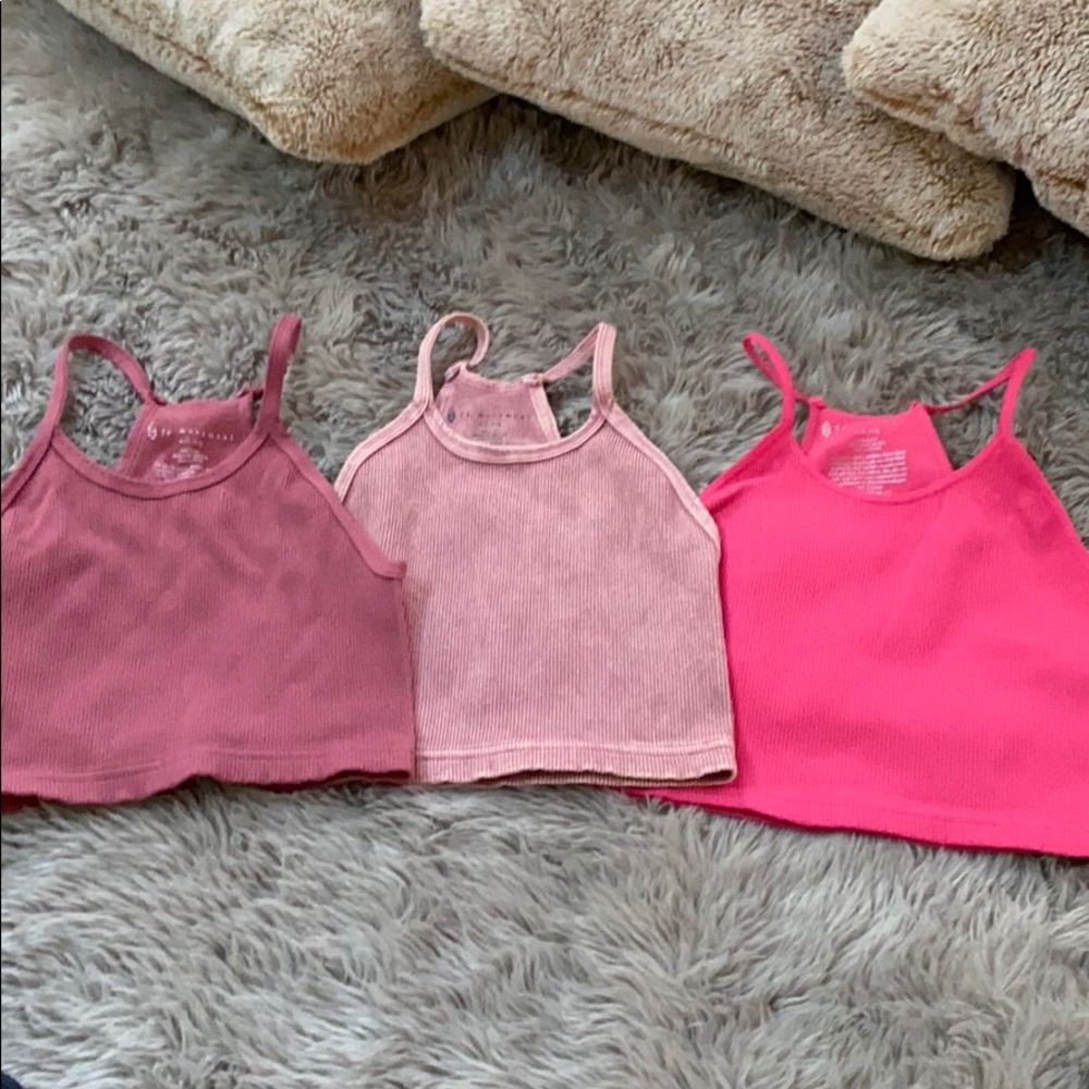 🌺Free people vintage happiness run crop